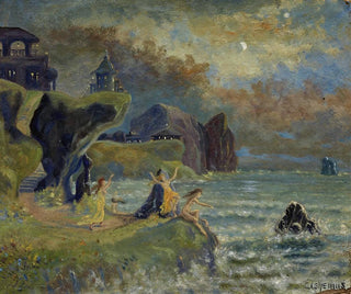 Sirènes de la mer - Louis Michel Eilshemius — visning af kunstværket