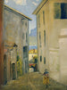 Rue de Lugano - Louis Michel Eilshemius — visning af kunstværket