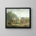 Bivouac cosaque 1813 - Louis Moritz — indrammet kunstværk på væggen