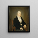 Portrait af Jonas Daniel Meijer 1780-1834 - Louis Moritz — indrammet kunstværk på væggen