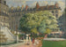 Le square de la Trinité, le bassin - Louis Paviot — visning af kunstværket