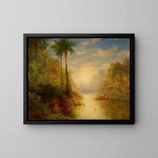 Louis Remy Mignot - Incense Breathing Morn  Grays Elegy On the Guayaquil River.webp