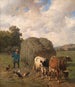 høstkvæg - Louis Robbe — visning af kunstværket