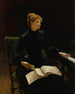 La leçon de piano - Louis Tribout — visning af kunstværket