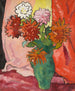 Dahlias cruche grøn - Louis Valtat — visning af kunstværket