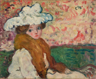 Louis Valtat - Femme  la charlotte.webp