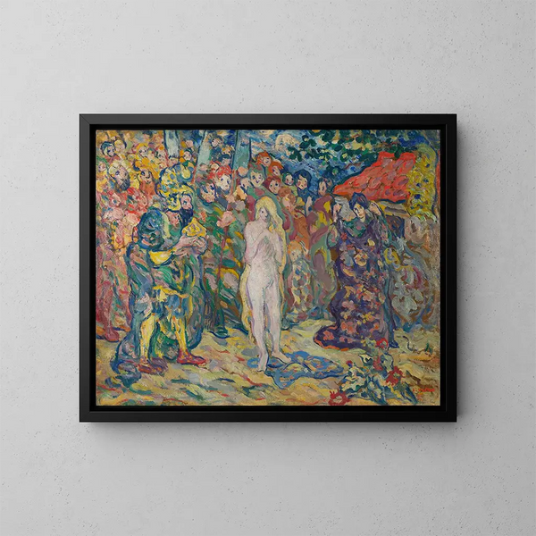 L'esclave blanche - Louis Valtat — indrammet kunstværk på væggen