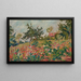 La Maison dans le jardin fleuri - Louis Valtat — indrammet kunstværk på væggen