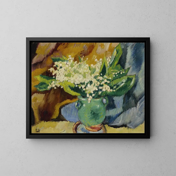Le Pot de muguet - Louis Valtat — indrammet kunstværk på væggen