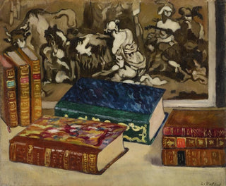 Les Livres et la gravure - Louis Valtat — visning af kunstværket