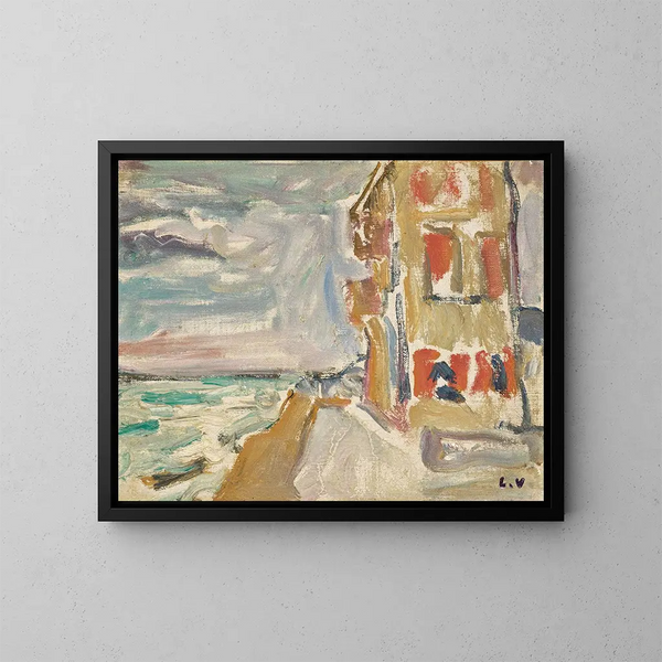 Normandie - Louis Valtat — indrammet kunstværk på væggen
