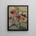 Vase med blomsterbuket - Louis Valtat — indrammet kunstværk på væggen