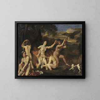 Louis de Boullogne - Diana And Nymphs Bathing.webp