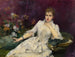La Dame aux fleurs - Louise Abbema — visning af kunstværket