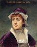 Portrait af Blanche Baretta 1855-1939 Medlem af Comédie-Française - Louise Abbema — visning af kunstværket