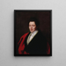 Portrait De Monsieur Arachequesne - Louise Marie Jeanne Hersent — indrammet kunstværk på væggen