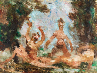 Lovis Corinth - Bathers outdoors.webp