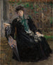 Portrait af fru Charlotte Berend-Corinth i haven - Lovis Corinth — visning af kunstværket