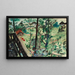 Vue d'un Balcon en Direction du Walchensee - Lovis Corinth — indrammet kunstværk på væggen