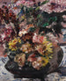 blomster i en bronze spand - Lovis Corinth — visning af kunstværket