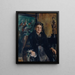 Mme Marie Moll - Lovis Corinth — indrammet kunstværk på væggen