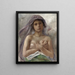 Innocence - Lovis Corinth — indrammet kunstværk på væggen