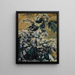 Fleurs de châtaignier - Lovis Corinth — indrammet kunstværk på væggen