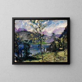 Lovis Corinth - Landschaft am Walchensee.webp