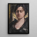 Portrait af Charlotte Corinth - Lovis Corinth — indrammet kunstværk på væggen