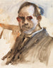 Selvportræt - Lovis Corinth — visning af kunstværket