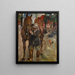 Partir en balade - Lovis Corinth — indrammet kunstværk på væggen