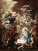 Adoration des bergers - Luca Giordano — visning af kunstværket