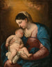 Jomfru med Barnet - Luca Giordano — visning af kunstværket