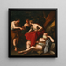 L'ivresse de Noé - Luca Giordano — indrammet kunstværk på væggen