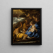 La Fuite en Égypte - Luca Giordano — indrammet kunstværk på væggen