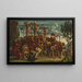 La Crucifixion - Luca Signorelli — indrammet kunstværk på væggen