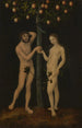 Adam og Eva - Lucas Cranach den Ældre — visning af kunstværket