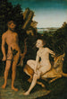 Apollon og Diana - Lucas Cranach den Ældre — visning af kunstværket