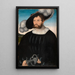Portrait af Monsieur A von Rechenberg - Lucas Cranach den Ældre — indrammet kunstværk på væggen