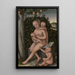 Charité - Lucas Cranach den Ældre — indrammet kunstværk på væggen