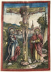 Christ på korset mellem Jomfru Maria og Sankt Johannes - Lucas Cranach den Ældre — visning af kunstværket