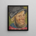 Tête de paysan - Lucas Cranach den Ældre — indrammet kunstværk på væggen