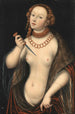 Lucrèce - Lucas Cranach den Ældre — visning af kunstværket