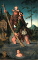 Saint Christophe - Lucas Cranach den Ældre — visning af kunstværket
