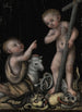 L'Enfant Jésus og Saint Jean-Baptiste - Lucas Cranach den Ældre — visning af kunstværket