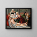 La Lamentation - Lucas Cranach den Ældre — indrammet kunstværk på væggen