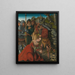 Le martyre de sainte Barbe - Lucas Cranach l'Ancien — indrammet kunstværk på væggen