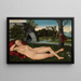 La nymphe de la source - Lucas Cranach l'Ancien — indrammet kunstværk på væggen