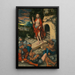 La Résurrection - Lucas Cranach den Ældre — indrammet kunstværk på væggen