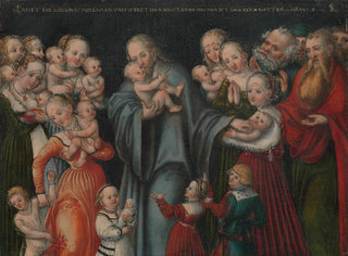 Lucas Cranach the Younger - Christ Blessing the Children.webp